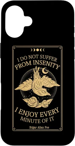 Vista 22 de Funda para iPhone 11 Pro Max Edgar Allan Poe Raven Booktok Bookish Merch