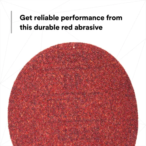 Vista 4 de 3M Hookit - P80D, disco de arena abrasiva, rojo, 6 pulgadas., Grado: 40
