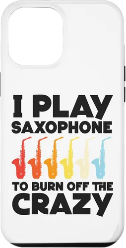 Vista 26 de iPhone 16 Saxofón I play saxofón para quemar el caso loco