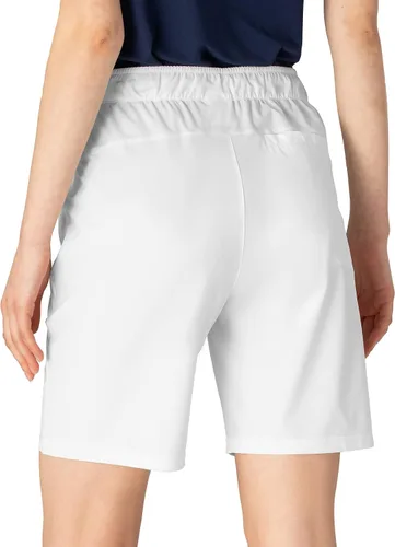 Vista 4 de Pantalones cortos de trabajo de golf para mujer, de secado rápido, para senderismo, pesca, correr, 5 bolsillos