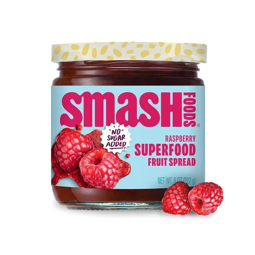 Vista 11 de Smash Foods Mermelada de frutas Mermelada keto sutilmente dulce hecha con bayas reutilizadas y otros ingredientes simples Mermelada de frutas