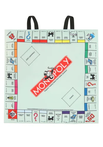 Vista 3 de Disfraz de Tablón de Sandwich Monopoly para Adultos Multicolor