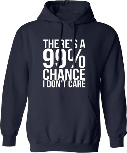 Vista 3 de zerogravitee Sudadera con capucha para adultos con 99% de posibilidades de que no me importe