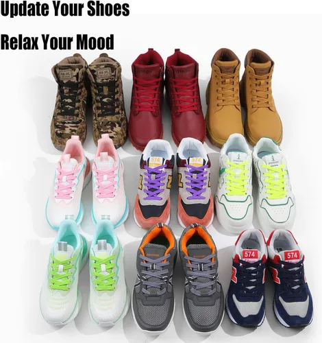 Vista 2 de UGY Shoe Laces for Sneakers Flat Shoelaces Athletic Shoes Strings