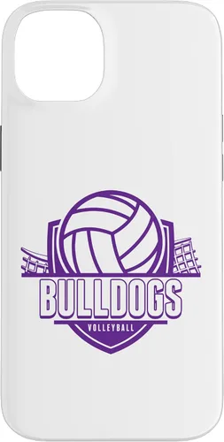 Vista 15 de Bulldogs Volleyball Back to School Spirit P Case for iPhone 17