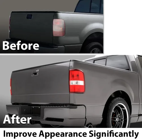 Vista 4 de G-PLUS Luces traseras sin bombillas compatibles con Ford F150 King Ranch, Lariat, XL 2004 2005 2006 luces traseras traseras faros traseros lente