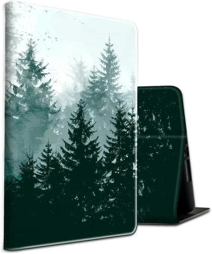 Vista 18 de Funda para tablet Amazon Kindle Fire HD 8/HD 8 Plus versión 2022/2020 (12ª/10ª generación), fundas antideslizantes multiángulo con función