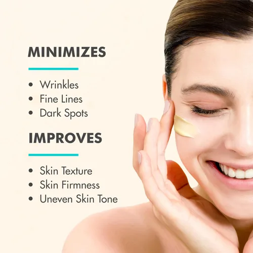 Vista 5 de Ebanel Glow & Renew Skin Care Duo - Exfoliante facial + hidratante de retinol - Set iluminador y antienvejecimiento para una piel suave y juvenil