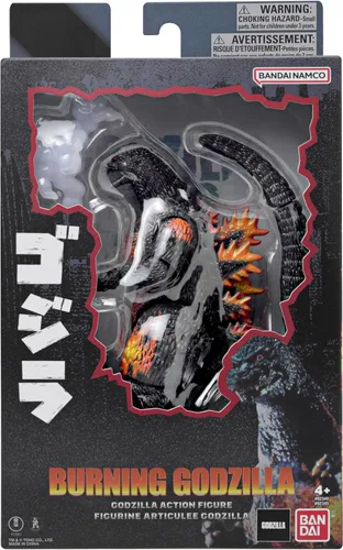 Vista 4 de Bandai Namco - Godzilla - Juego de figuras de acción Burning Godzilla de 6 pulgadas
