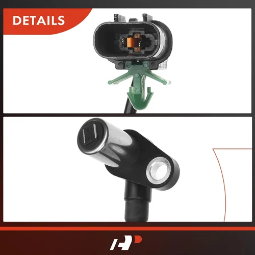 Vista 7 de A-Premium Sensor de velocidad de rueda ABS compatible con modelos Mitsubishi, Montero 1997 1998 1999 2000, 3.5L, Sport Utility - Lado delantero