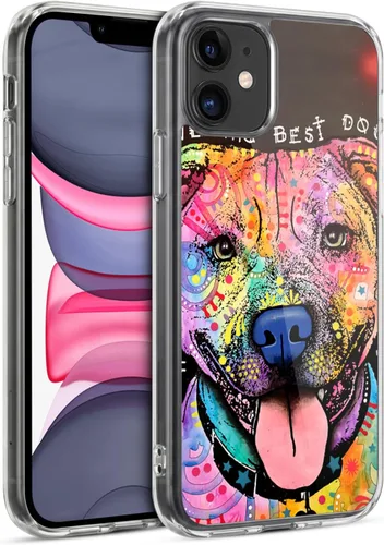 Vista 238 de Oficial Dean Russo perros 3 suave funda de Gel para Apple Iphone 7 Plus/8 Plus, Amy