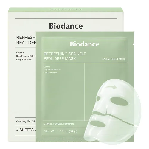 Vista 9 de BIODANCE Hydro Cera-nol - Máscara profunda real, mascarilla hidratante de hidrogel durante la noche, hidratante, reducción del enrojecimiento, calma