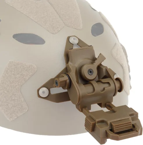 Vista 8 de Airsoft L4G24 - Soporte para casco de nailon militar ajustable NVG para PVS15 PVS18 GPNVG18 L4G24 BK