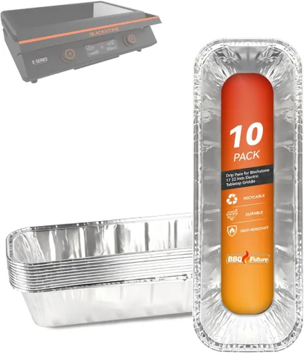 Vista 22 de Griddle Accessories Set for Blackstone 17 22 28 36 Inch, BBQ Grill Parts Plateado