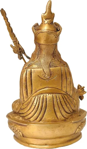 Vista 2 de Padmasambhava - El Segundo Buda - Estatua de latón