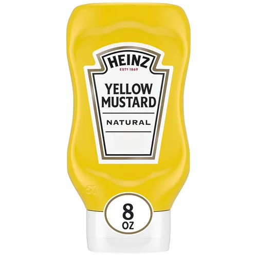 Vista 27 de Heinz Mostaza amarilla (botella de 567 g)