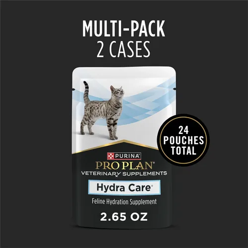 Vista 3 de Suplementos veterinarios Purina Pro Plan Hydra Care para gatos - (Paquete de 24) Bolsas de 2.65 oz