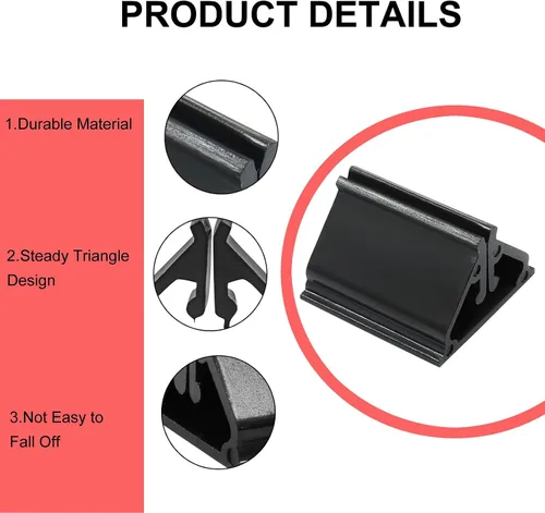Vista 3 de Litoexpe Soporte negro para tarjetas de juego, 25 piezas, soporte acrílico para tarjetas, fiestas, juegos, fotos, notas, visualización de imágenes