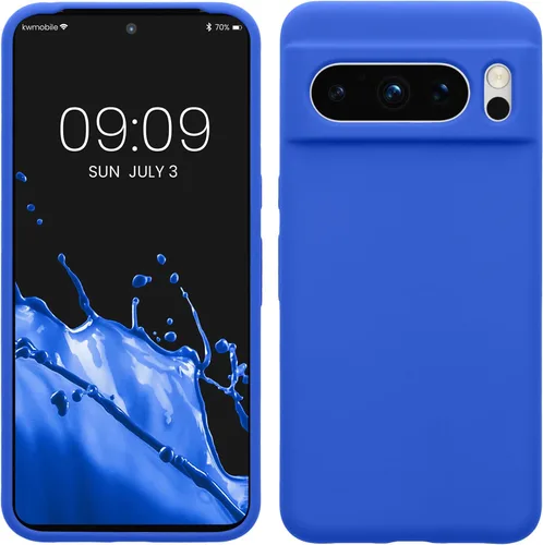 Vista 20 de kwmobile Funda compatible con Google Pixel 7 Pro - Funda de silicona TPU con acabado suave - Piedra antigua