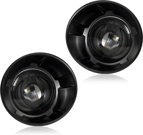 Vista 11 de Luces antiniebla LED y DRL para compatibles con Dodge Dakota 1997 1998 1999 2000/Dodge Durango 1998-2000, un par de luces antiniebla delanteras