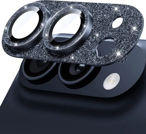 Vista 24 de Hoerrye para iPhone 16 Pro Max/iPhone 16 Pro Protector de Lente de Cámara - [1:1 Mantiene el Diseño Original de la Lente y 10X a prueba de roturas]