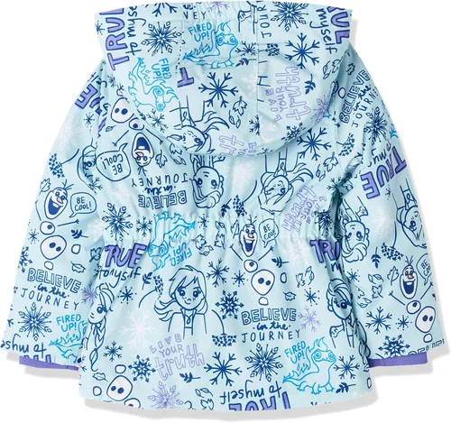 Vista 2 de Spotted Zebra Disney Marvel Star Wars Frozen Abrigo cálido acolchado para niñas y niños pequeños