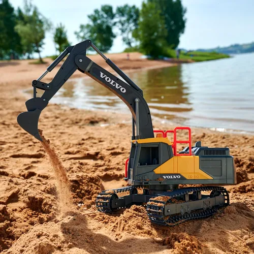 Vista 8 de DICKIE TOYS - Exavador de construcción RC Volvo de 24