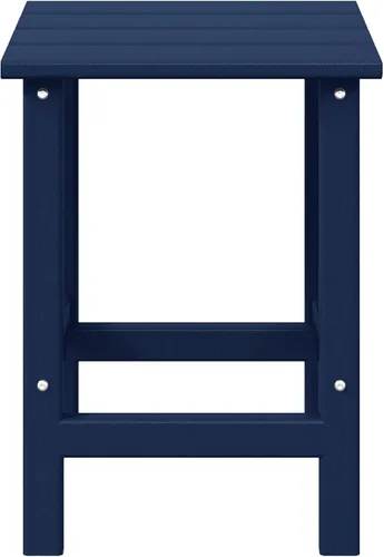 Vista 14 de WestinTrends Ashore - Mesa auxiliar Adirondack moderna para patio al aire libre, color blanco Side Table for Hot Tub, Patio Furniture, Garden &