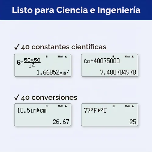 Vista 7 de Casio FX-115ESPLSB-WA-IT Calculadora científica