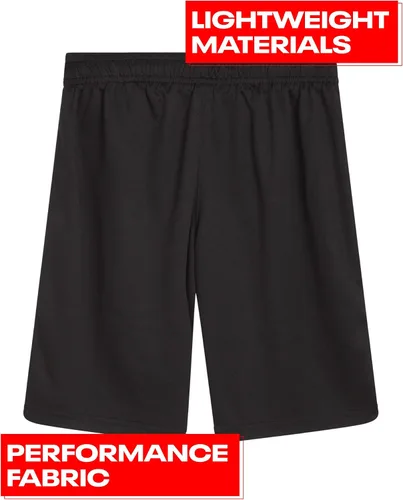 Vista 2 de Reebok Boys Basketball Shorts - Performance Athletic Shorts for Boys