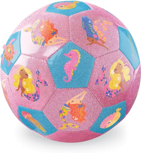 Vista 7 de Crocodile Creek Balón de fútbol – Pelota de goma inflable para niños a partir de 4 años – para deportes de interior y exterior – sin PVC