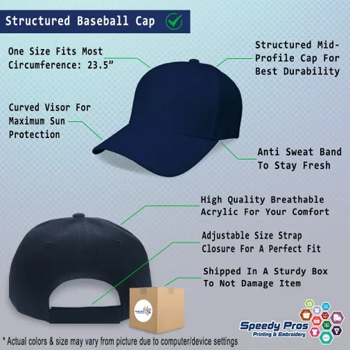 Vista 2 de Gorra de béisbol personalizada con bordado B para hombre y mujer