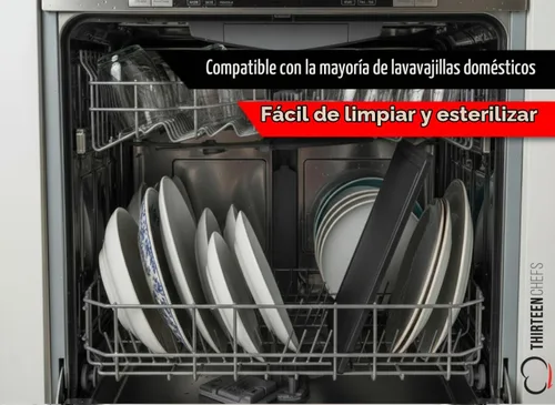 Vista 8 de Tabla de cortar de plástico comercial, NSF - 18 x 12 x 0.5 pulgadas, Negro