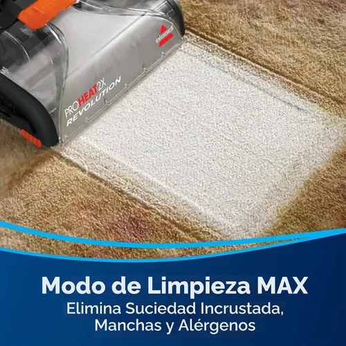 Vista 4 de BISSELL ProHeat 2X Revolution Pet - Aspiradora vertical de tamaño completo para alfombras