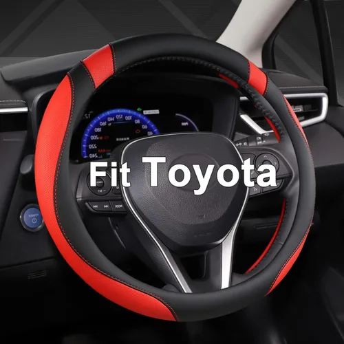 Vista 18 de West Llama - Funda para volante de automóvil personalizada para Toyota Prius, 86, 13.75-14.25 pulgadas