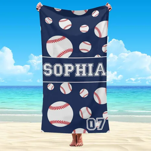 Vista 41 de Interestprint Toalla de piscina con nombre personalizado para niños, adultos y hombres, toalla de playa naranja personalizada con número