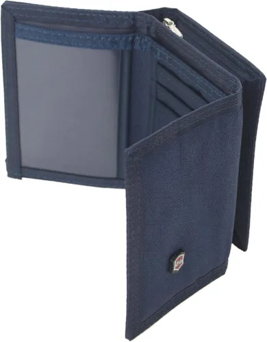 Vista 6 de TopTie Billetera triple para hombre, estilo casual, con 7 ranuras para tarjetas de crédito, capacidad extra, Verde militar, Casual