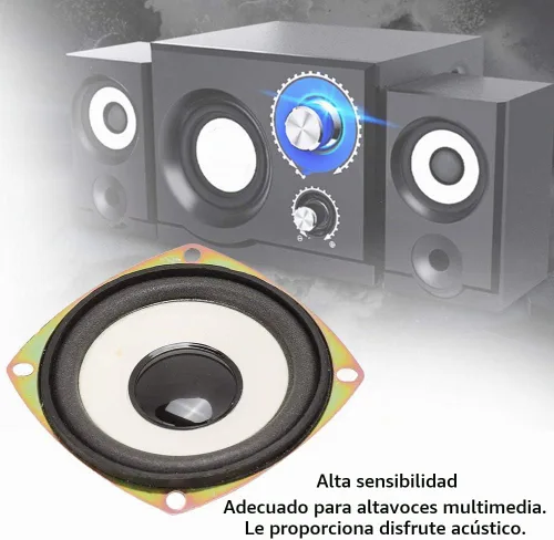Vista 3 de V BESTLIFE 3 pulgadas 4ohm 5W mini altavoz de audio de frecuencia completa para caja de sonido multimedia