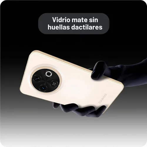 Vista 3 de A3 4G teléfonos Android desbloqueados 6.6” pantalla HD+ Android 12 teléfono inteligente Octa-Core 6(3+3)+16GB/256 TF Dual SIM teléfono celular Dorado