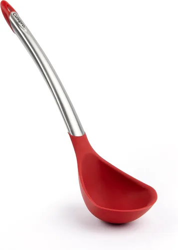 Vista 6 de Cuisipro Cucharón de silicona de 12.25", negro