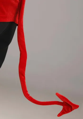 Vista 4 de Disfraz de Diablo Apresurado Talla Plus para Hombre Multicolor