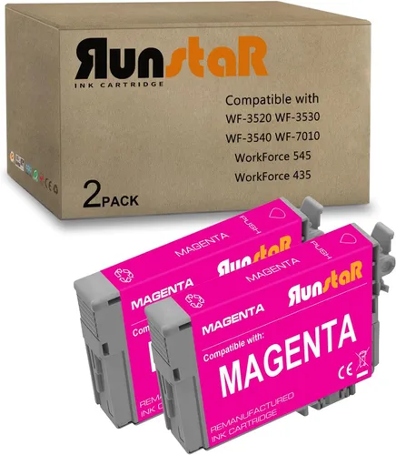 Vista 9 de Run Star 126 Cartucho de tinta remanufacturado de repuesto para Epson 126 T126 T126120 para Workforce 545 845 645 635 520 435 WF-3540 WF-3520