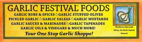 Vista 4 de Garlic Festival Foods Salsa de ajo, chipotle, lima y barbacoa, 13.5 oz.