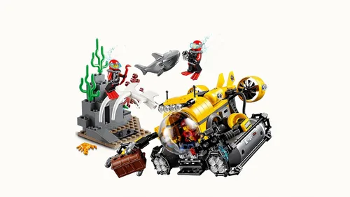 Vista 9 de LEGO City Deep Sea Explorers 60092 Kit de construcción submarino