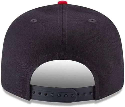 Vista 5 de New Era 9Fifty MLB Atlanta Braves Gorra Snapback Básica Azul Marino/Rojo 11591082 Talla Única