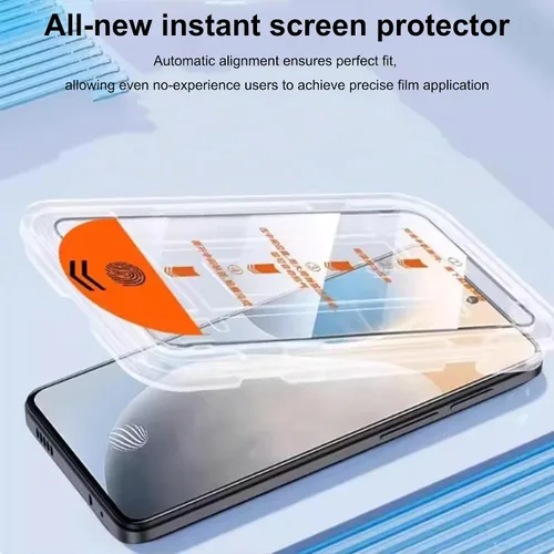 Vista 6 de for Motorola Moto Edge 2026 Privacy Screen Protector with Camera Lens Protector, 9H Hardness Anti-Scratch Tempered Glass flim, Auto