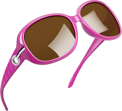 Vista 46 de Joopin Oversized Rectangle Sunglasses UV400 Protection Shades for Women Negro