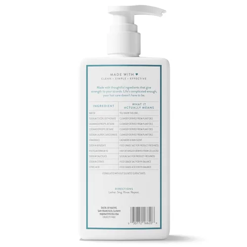 Vista 11 de Native Champú y acondicionador 2 en 1 Stengthening Cashmere & Rain 16.5 fl oz.