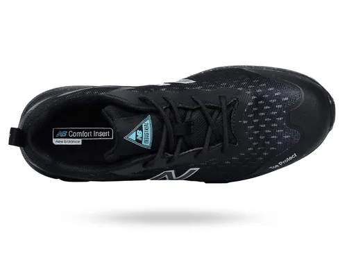 Vista 2 de New Balance Logic - Zapatos de trabajo industriales para mujer, color negroaguamarina, talla 9, cómodos y ligeros, resistentes a riesgos eléctricos