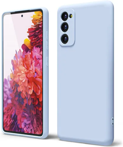 Vista 281 de oakxco Funda para teléfono Samsung Galaxy S8 de silicona líquida, delgada y fina de gel de goma suave TPU cubierta protectora simple llana